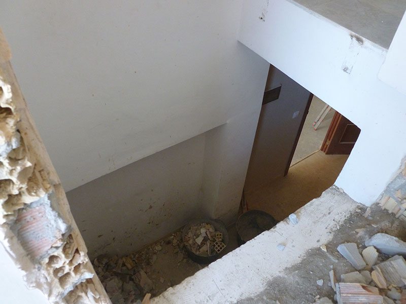 stairwell constuction