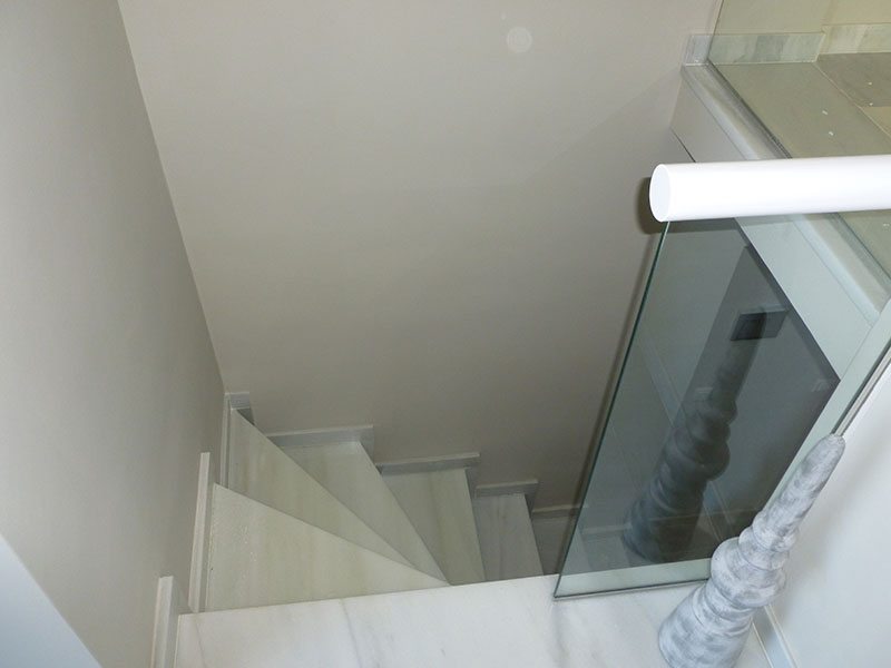Staircase to Basement Installation, Sierra Blanca