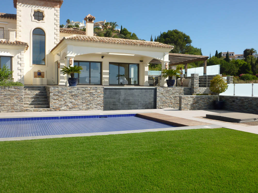 pool area after renovation