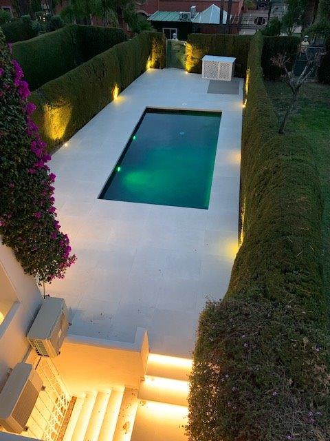 green pool from above