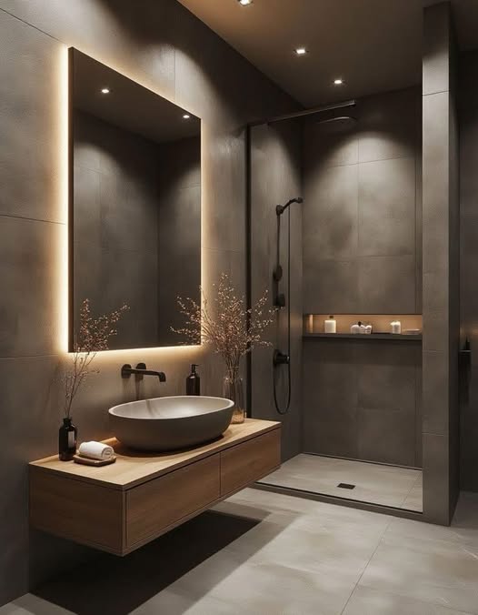 bathroom with shower